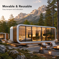 Maison conteneur isolée extensible de 20 pieds, préfabriquée, mobile, 2 chambres, pour climat chaud en Afrique