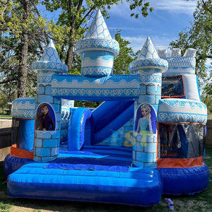 Château gonflable pour enfants, nouvelle conception commerciale, château gonflable <span class=keywords><strong>princesse</strong></span>, trampoline, toboggan, château de saut - Product Image 1