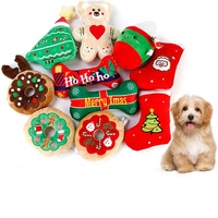 Jouets en peluche interactifs pour chiots, jouets pour animaux de compagnie mignons, résistants aux morsures, vente en gros, jouets à mâcher qui couinent, jeu interactif