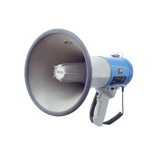 Speaker Bullhorn ER66 50W dengan USB, SD, AUX untuk Alamat Publik Alarm Keselamatan Gunakan Megafon Daya Tinggi