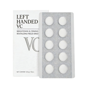 Comprimés lyophilisés Vc pour gauchers 20mg X 10pcs Éclaircissant Raffermissant Hydratant Soin de la peau - Product Image 5