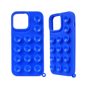 Accessoires de téléphone en silicone à prise solide avec support mains libres à ventouse pour selfies et vidéos Étui pour téléphone portable - Product Image 1