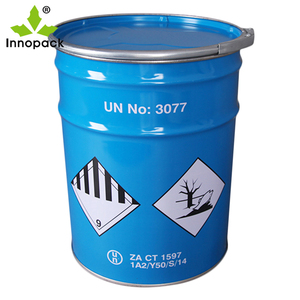 <span class=keywords><strong>Seau</strong></span> métallique personnalisé de 20 litres avec couvercle à anneau de verrouillage pour l'emballage du <span class=keywords><strong>bitume</strong></span> - Product Image 3