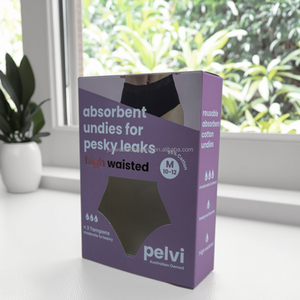 <span class=keywords><strong>2025</strong></span> hộp giấy tùy chỉnh mới bao bì đồ lót đầy màu sắc - Product Image 6