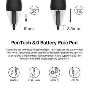 2020 apagado <span class=keywords><strong>HUION</strong></span> múltiples colores Kamvas13 13,3 pulgadas Tablet Monitor gráfico pluma pantalla - Product Image 5