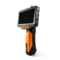 Caméra flexible étanche 5m Full HD avec écran LCD pour détection de vie et localisation de survivants, type sonde de recherche de débris et caméra œil de serpent