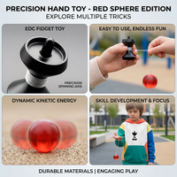 Jouet d'adresse Kendama vert phosphorescent avec poignée géométrique noire mate et balle translucide, jouet anti-stress pour adultes
