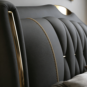 <span class=keywords><strong>Letto</strong></span> Matrimoniale King Size <span class=keywords><strong>con</strong></span> Contenitore, Disponibile in Varie Misure, Design Moderno e Lussuoso 180x200 per Mobili da Camera da <span class=keywords><strong>Letto</strong></span>, Letti Imbottiti di Lusso - Product Image 3