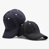 Gorra de Béisbol de Secado Rápido, con Costuras en Contraste, Transpirable, Ligera, Protección Solar para Exteriores