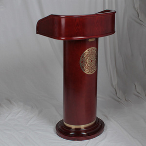 <span class=keywords><strong>Pupitre</strong></span> de conférence moderne en MDF couleur acajou, table de conférence, podium <span class=keywords><strong>d</strong></span>'<span class=keywords><strong>église</strong></span>, bureau <span class=keywords><strong>d</strong></span>'enregistrement et de réception pour centre commercial et école - Product Image 4