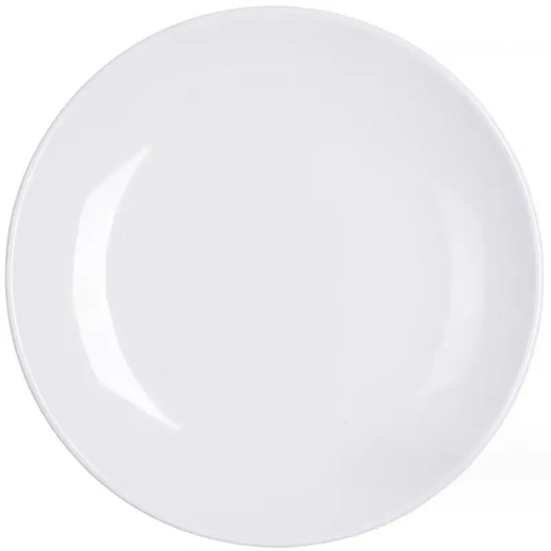 Luxury Round Bone China Plate White Fine Bone China Dinner Plates for Home Wedding Restaurant