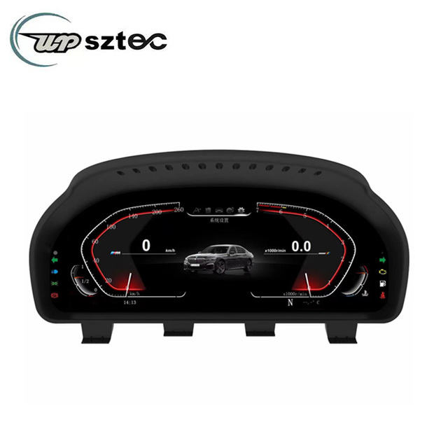 12.3" Car Dashboard LCD Instrument Panel Modified Multifunctional Dashboard Modification for BMW X3/X4/X5/X6 F25 F26 F15 F16