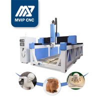 Máquina Router CNC Automática con Motor PLC, Husillo de 4 Ejes y 6KW, Transmisión de Engranaje Único, para Moldes de Tapones de Embarcaciones Pequeñas, con Cambiador de Herramientas y Rodamientos