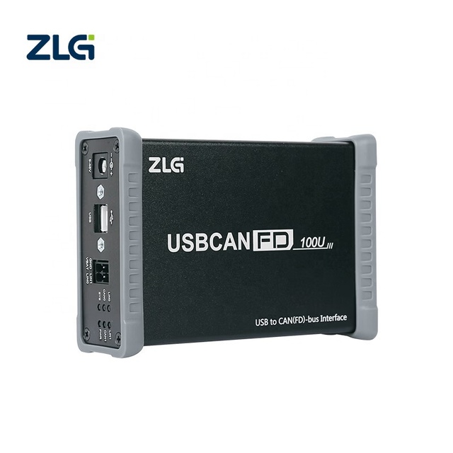 ZLG USBCANFD-100U Metal USB to CAN FD Interface Card 1 Channel 2500VDC Isolated Industrial Analyzer
