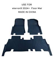 Tapis de sol de voiture 3D en TPE personnalisés en gros, tapis de sol imperméables très vendus pour Eterron9 2024+
