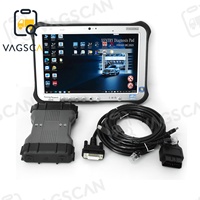 2000-2016 FZG1 Tablet MB Star OEM C6 DOIP V-CI TeamViewer 24V SSD Xentry Multiplexer Car Truck Diagnosis Tool