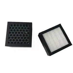 H10 H11 Filter Udara Karbon Aktif HEPA Plat Ukuran Kustom untuk Pencetak 3D