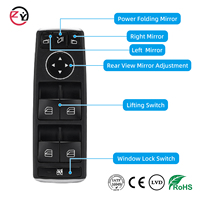Interruptores de Control de Ventanas de Alta Calidad, Protección de Calidad, Interruptores Eléctricos para Ventanas de Automóviles 2049055402