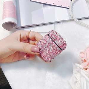 Fundas protectoras <span class=keywords><strong>de</strong></span> lujo con diamantes para <span class=keywords><strong>Airpods</strong></span> 1 <span class=keywords><strong>2</strong></span> 3 4 <span class=keywords><strong>Pro</strong></span> <span class=keywords><strong>2</strong></span> 3, carcasa para auriculares, funda para auriculares inalámbricos - Product Image 6