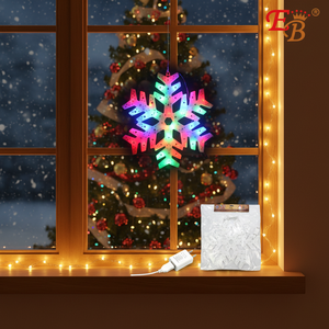 24PCS/CS 16 \ "LED Decoración de nieve con luces de Navidad - Product Image 3