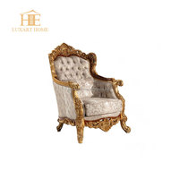 Canapé de style antique pour salon, ensembles de canapés de luxe de style européen, meubles de style classique turc