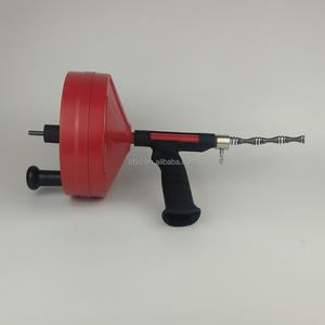 <span class=keywords><strong>Tarière</strong></span> de vidange, serpent de plomberie avec adaptateur de perceuse, <span class=keywords><strong>tarière</strong></span> à tambour en acier flexible robuste de 35 pieds et serpent de déblocage de vidange - Product Image 1