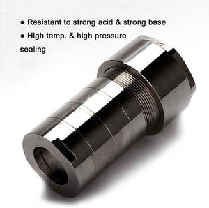 Reactor de autoclave hidrotermal Revestimiento de PTFE Reactor de autoclave de síntesis hidrotermal 200C 3Mpa Revestimiento de PTFE Resistencia a la corrosión - Product Image 4