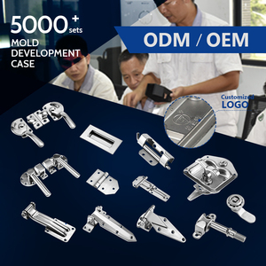 Tùy chỉnh chất lượng cao giá bán buôn thép không gỉ kim loại cửa xử lý thiết bị công nghiệp cửa tủ xử lý - Product Image 4