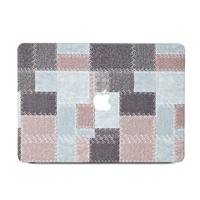 Étui en cuir tissé de personnalisation haut de gamme avec logo Apple pour MacBook Pro 2019 16 pouces A2141