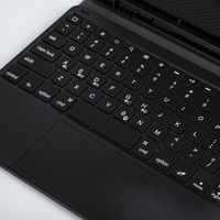 Casing Tablet Lipat Ultra Tipis OEM ODM Baru dengan Keyboard Membran Nirkabel BT 5.1 LED Backlit Isi Ulang dan Touchpad untuk iPad 10.5/10.2
