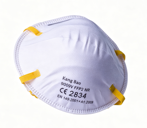 Lot de 20 masques anti-poussière FFP2 personnalisés Kangbao CE2834 avec valve, <span class=keywords><strong>masque</strong></span> nasal en forme de coupelle pour les travailleurs des mines de <span class=keywords><strong>charbon</strong></span> - Product Image 2