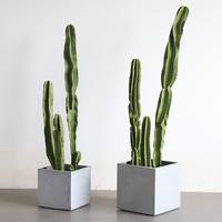 Cactus artificiel réaliste en PU, 72-170 cm, plante du désert en pot artificielle pour la décoration intérieure et extérieure de la maison et du jardin