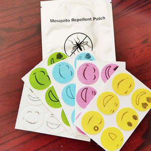 Patch <span class=keywords><strong>anti</strong></span>-moustiques aux huiles essentielles, autocollants répulsifs naturels contre les insectes pour poussette de bébé, camping, OEM ODM - Product Image 2