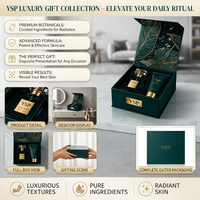 Boîte magnétique vert émeraude personnalisable avec logo, conteneur rigide premium avec plaque métallique et motif botanique pour parfums en gros