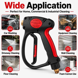 Pistolet de lavage à pression commercial MV925 avec options de buses à connexion rapide, personnalisation de la <span class=keywords><strong>lance</strong></span> et raccord pivotant 3/8 - Product Image 2