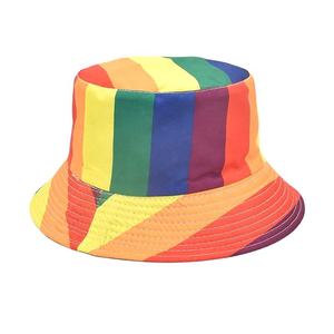 New Design Fashion Unisex <strong>Cheap</strong> Spring Summer Rainbow Pattern Fisher <strong>Bucket</strong> <strong>Hats</strong> Floral Printing <strong>Bucket</strong> <strong>Hat</strong> - Product Image 4