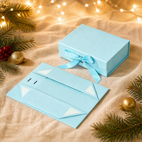 Boîte cadeau rose de luxe personnalisée avec fermeture magnétique, boîte d'emballage rigide en papier, boîte pour soins de la peau, parfums, cosmétiques, boîte de mariage