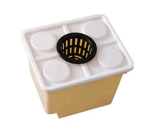 Petit seau hollandais hydroponique pour balcon de maison pour la culture de melon et de fruits et légumes Plantation sans sol à faible coût avec couvercle de support - Product Image 5
