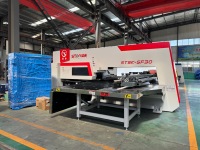Machine de poinçonnage à tourelle CNC automatique en acier inoxydable avec une capacité de 30T à haut rendement pour la fabrication de métaux de précision