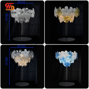 LISSE vente chaude fleur forme route plomb lumière Led lumière support Table pièce maîtresse pour décor de mariage - Product Image 3