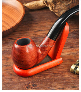 Supporto per pipa da tabacco fatto a mano in legno con Logo personalizzato all'ingrosso manuale - Product Image 2