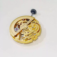 En stock, mouvement de montre automatique squelette original 8N24 à 3 aiguilles, pièces de rechange pour réparation et modification DIY