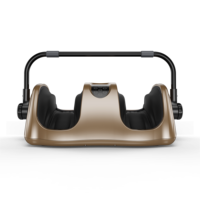 Masseur électrique pour pieds et mollets 2026, machine de massage Shiatsu à pétrissage profond avec thérapie du talon et des points d'acupuncture et contrôle de la minuterie pour la maison