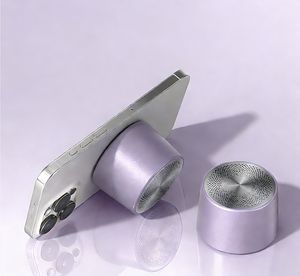 מיני רמקול בלוטות' עם רמקול קטן אלחוטי מגנטי למחשב נייד, סנכרון סטריאו נייד TWS, <span class=keywords><strong>Bluetooth</strong></span> 5.3, IPX6 - Product Image 2