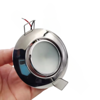 Haute Qualité 12/24V DC 3 \ "En Acier Inoxydable LED RGBW Plafonnier Dôme Lumières pour Marine Fournitures Bateau Accessoires