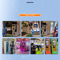 Machine à changer les jetons de paiement par carte de crédit personnalisée machine à changer les factures à monnaie machines automatiques d'échange de pièces