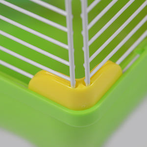 Gabbie per criceti del castello di piccoli animali portatili all'aperto di plastica del filo di ferro - Product Image 6