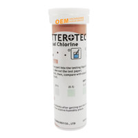 SN-1007 Bandelettes de chlore résiduel à faible coût pour piscine, OEM disponible, certifié CE, meilleure marque