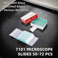 Laboratory Supplies Medical Prepared Glass Cover slip Lab Frosted Microscope Slide