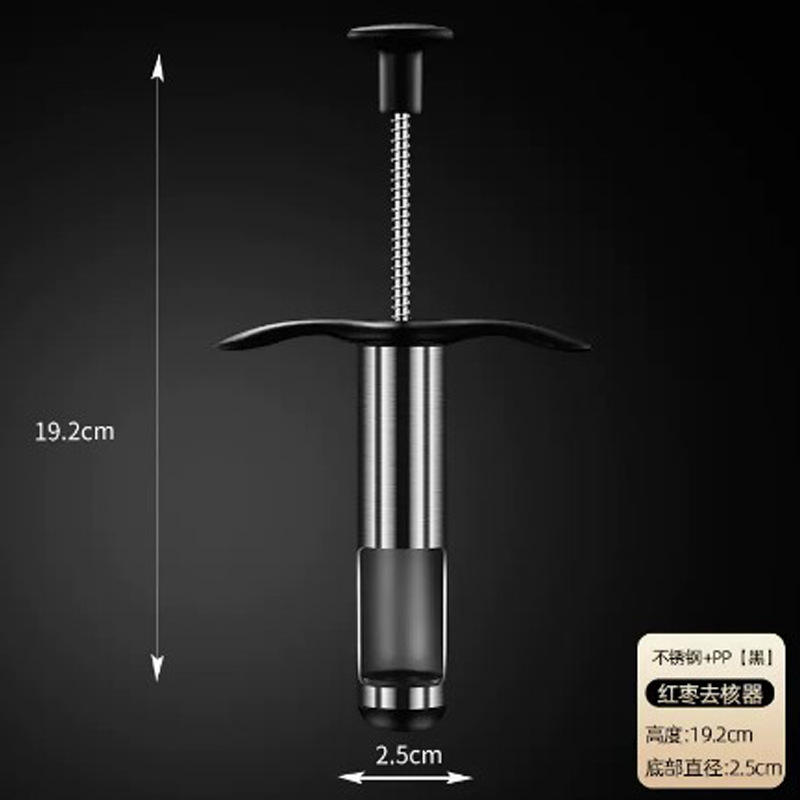 Acier inoxydable 304 - Éplucheur à manche noir